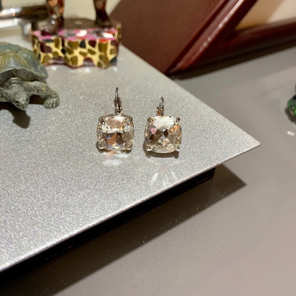 Kate Spade ♠️ New York 🤩 CZ square drop earrings - Picture 12 of 16
